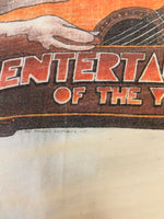 バンド band 80's 80年代 Willie Nelson Entertainer of tht year ウィリーネルソン ラグラン ツートン vintage ヴィンテージ - Tシャツ ホワイト 101MT-3873