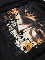 ダブレット doublet surprise! HORROR EMBROIDERY HOODIEホラーエンブロイダリーフーディ パーカー パーカ ブラック Sサイズ 101MT-3771