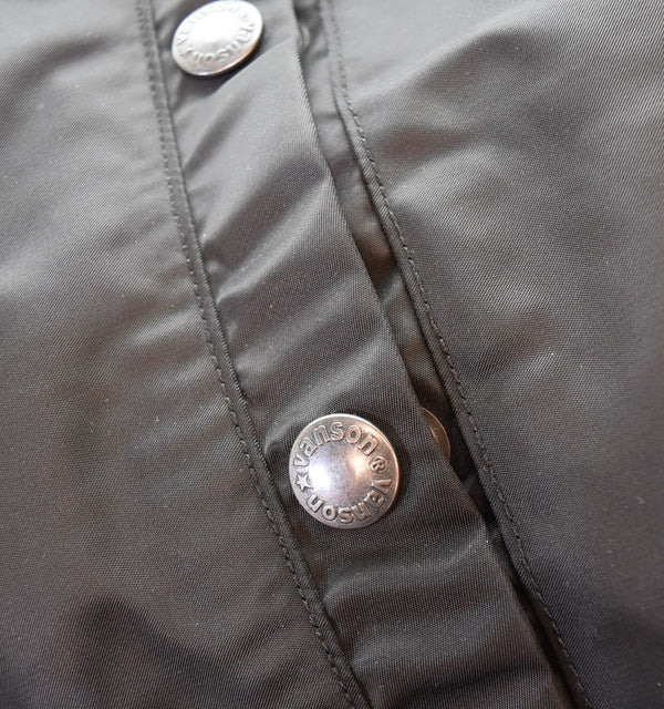 バンソン VANSON N-3B 刺繍 スカル ジャケットフライトジャケット  XXL ジャケット ブラック 3Lサイズ 103MT-2496