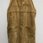 【曜日割引対象外】 カーハート Carhartt 60's 70's ダブルニー デカCボタン つなぎ・オーバーオール ベージュ 201MB-1097 VB