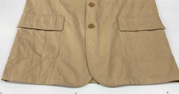 ステューシー STUSSY Tailored Jacket テーラード ジャケット フォーマル スーツ 茶 ジャケット 無地 ベージュ Lサイズ 104MT-1844