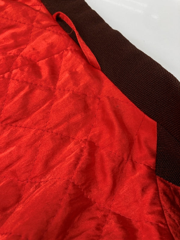 イッセイミヤケ ISSEY MIYAKE TAILORED JACKET テーラード ジャケット キルティング スーツ アウター 茶 ME43-FD024 ジャケット 無地 ブラウン Sサイズ 104MT-2094