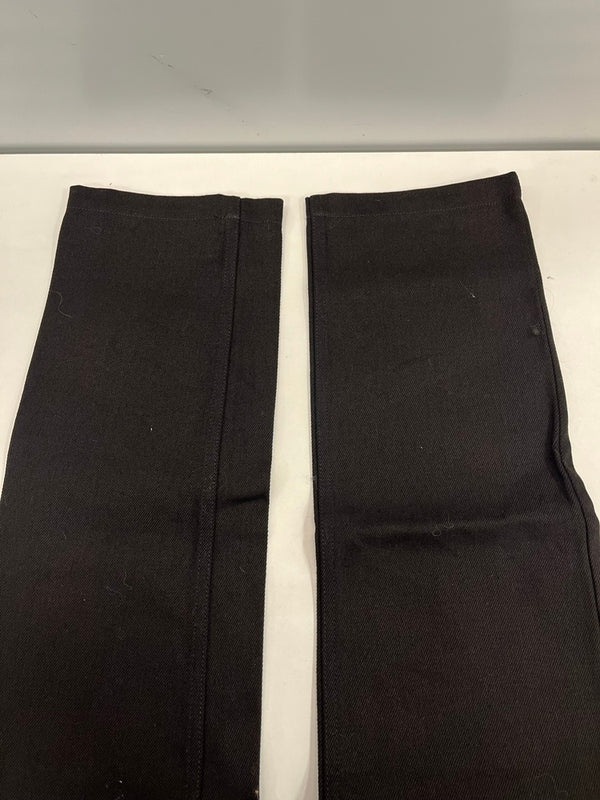 リベンジ REVENGE デニムパンツ ブラックデニム 刺繍ロゴ y2k 黒 デニム ブラック Sサイズ 101MB-759