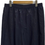 ブルーブルー BLUE BLUE ナイロンリフレクタープリント ウォームアップパンツ 1002168 ボトムスその他 ブラック 2サイズ 201MB-868