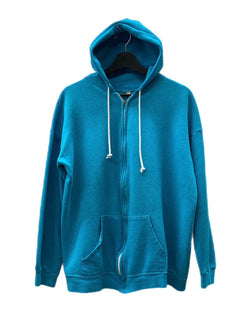 ヴィンテージ vintage 70s 80s 70年代 80年代 ジップアップ YKK 片爪 USA製  ライトブルー 水色 パーカ 無地 ブルー 104MT-1760