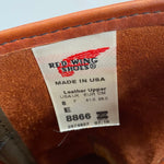 【曜日割引対象外】 レッドウィング RED WING ペコスブーツ オロラセット 8866 メンズ靴 ブーツ ペコスタイプ ブラウン 26cmサイズ 201-shoes1589 VB