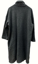 プランテーション Plantation 現行 ライト ブランケット ウール WOOL 毛 ロングコート ロングカーディガン ガウン GRAY ダークグレー 濃炭 PL04JA066 コート 無地 グレー SIZE2 104LT-78