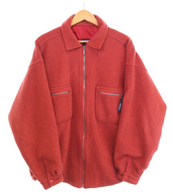 パタゴニア PATAGONIA 90'sSYNCHILLA OVER SHIRT シンチラ オーバー シャツ FLEECE フリース 90年代 90s  ジャケット レッド Lサイズ 103MT-2405