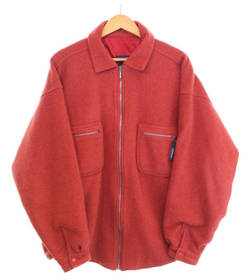 パタゴニア PATAGONIA 90'sSYNCHILLA OVER SHIRT シンチラ オーバー シャツ FLEECE フリース 90年代 90s  ジャケット レッド Lサイズ 103MT-2405