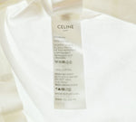 セリーヌ Céline CELINE エディ期 LOGO PRINT Tee ロゴ プリント Tシャツ  2X308916G Tシャツ ホワイト Sサイズ 103LT-135