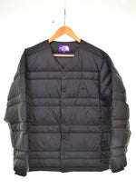 ノースフェース THE NORTH FACE 22AW PURPLE LABEL パープルレーベルライトダウン ノーカラー ワンポイント  ND2254N ジャケット ブラック Sサイズ 103MT-3087