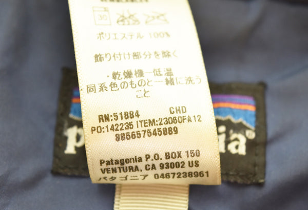 パタゴニア PATAGONIA クラシック レトロカーディガン RETRO X 23060FA12  スウェット ブルー Sサイズ 103MT-3245