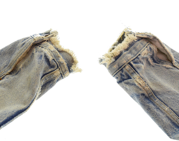 リーバイス Levi's 80s 90s ボアデニムジャケット Made in USA 80's 90's USA製 42R ジャケット ブルー 103MT-3305