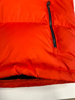 ラルフローレン RalphLauren ダウンジャケット フード バイカラー オレンジ×青 ジャケット ブルー Sサイズ 101MT-5391