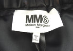 エムエムシックス MM6 Maison Margiela 22ss フェイクレザークロップドパンツ メゾンマルジェラ S52KA0333 ボトムスその他 ブラック 103LB-8