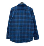 フリーホイーラーズ FREEWHEELERS UNION SPECIAL OVERALLS ブライストン メカニックシャツ 1930s style ネルシャツ ガチャポケ 青 紺 2433005 長袖シャツ チェック ネイビー 104MT-2258