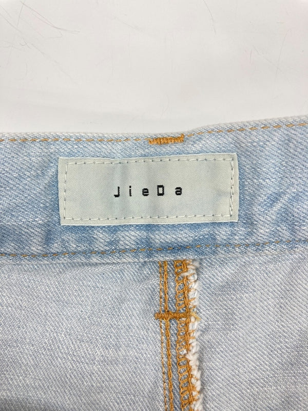 ジエダ Jieda USED LOOSE FIT JEANS ユーズド ルーズ フィット ジーンズ ジップフライ ワイド 青 ロゴ Jie-22S-PT01-A デニム ブルー サイズ 1 104MB-285