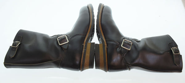 レッドウィング RED WING USA製 PT91 エンジニアブーツ 黒 PT91 メンズ靴 ブーツ エンジニア ブラック 8 26cm 103S-888