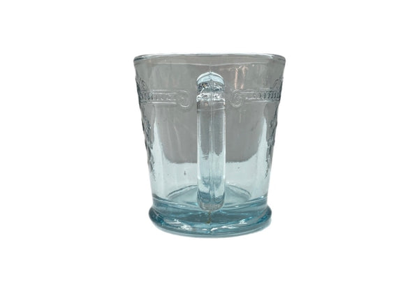 ファイアーキング Fire-King 40s Philbe Mug フィルビー マグ サファイアブルー Dハンドル 無刻印 USA製 耐熱 加工 マグカップ 青 その他 総柄 ブルー 104Z-15