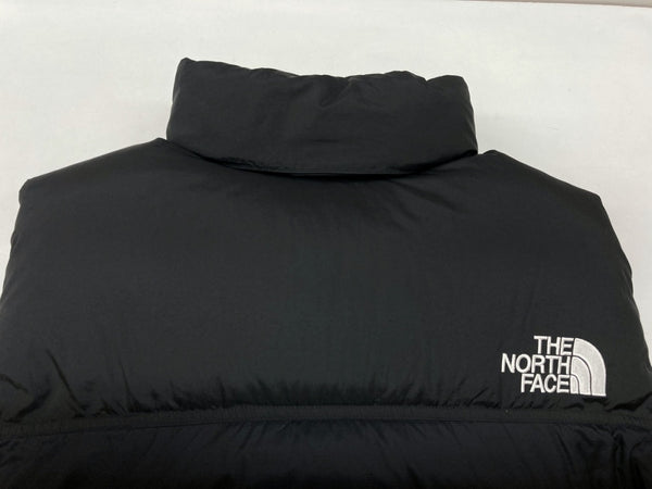 ザノースフェイス THE NORTH FACE NUPTSE VEST DOWN ヌプシ ベスト ダウン 刺繡 BLACK 黒 ND92338 ベスト ロゴ ブラック Mサイズ 104MT-722