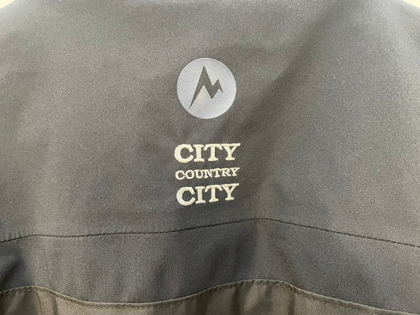 シティーカントリーシティー CITY COUNTRY CITY OLD PARK x Marmot & WINDSTOPPER® MA-1 XL ジャケット ブラック 601MT-15