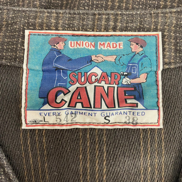 シュガーケーン SUGAR CANE ジレベスト ベスト ブラウン 38サイズ 201MT-4224