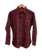ペンドルトン PENDLETON 70s 70年代 ウール シャツ タータンチェック USA製 アメリカ製 Vintage 赤 長袖シャツ レッド Lサイズ 101MT-5196