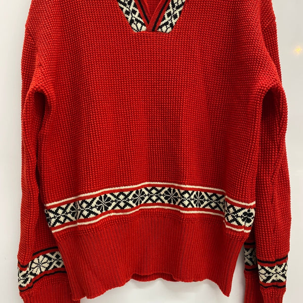 【曜日割引対象外】 グルービンハイ The GROOVIN HIGH ニット セーター レッド 2XLサイズ 201MT-4644 VB