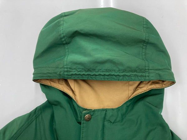 シエラデザイン SIERRA DESIGNS 80s 80年代 60/40クロス ロクヨンクロス マウンテンパーカー 8本木タグ USA製 緑 ジャケット 無地 グリーン Lサイズ 104MT-1791