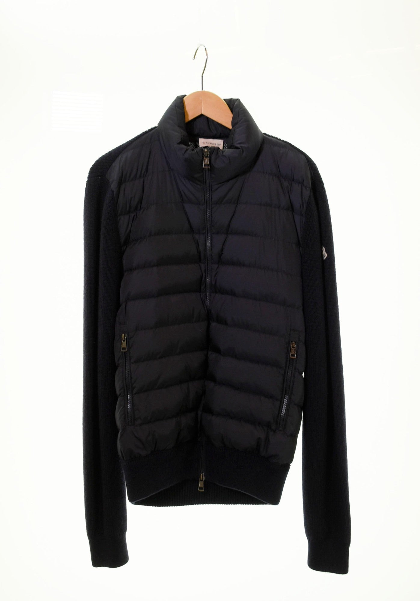 モンクレール MONCLER MAGLIONE TRICOT CARDIGAN ダウンジャケット ネイビー B2-091-94030-00-94111  M ジャケット ネイビー 103MT-851 | 古着通販のドンドンサガール