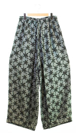 ニードルス Needles H.D.P. PANT - ACE/R FLORAL JQ. 花柄 イージーパンツ MR239 ボトムスその他 グリーン Mサイズ 103MB-187