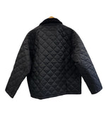 バーブァー Barbour TRANSPORT QUILTED JACKET トランスポート キルティング ブルゾン 黒 242MQU1796 38 ジャケット ブラック 101MT-5324