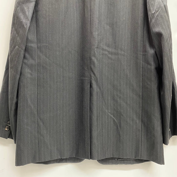 コムデギャルソンオムドゥ COMME des GARCONS HOMME DEUX 3B テーラードジャケット ストライプ DR-J015 ジャケット ブラック Lサイズ 201MT-3903