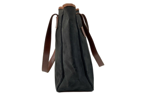 ラルフローレン RalphLauren POLO TOTE BAG トート バッグ キャンバス オールド かばん 黒 バッグ メンズバッグ トートバッグ ロゴ ブラック 104B-78