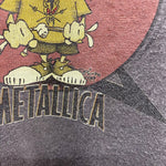 【曜日割引対象外】 ヴィンテージ vintage 90's 1999年製 メタリカ METALLICA  Tシャツ グレー XLサイズ 201MT-4293 VB