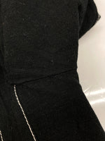 メゾンミハラヤスヒロ Maison MIHARA YASUHIRO 20-21AW TAILORED JACKET テーラード ジャケット MMY ブレザー ホワイトステッチ 黒 A05JK052 サイズ 48 ジャケット ロゴ ブラック 104MT-2120