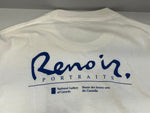 ヴィンテージ vintage 90s 90's anvil RENOIR Le Bal a Bougival オーギュストルノワール ブージヴァルのダンス Tシャツ ホワイト Lサイズ 101MT-3070