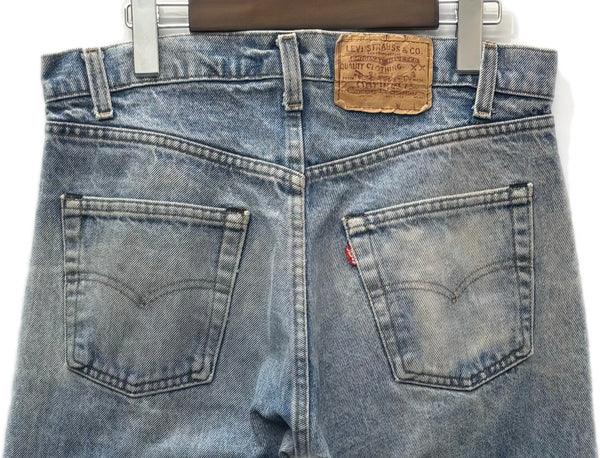 【曜日割引対象外】 リーバイス Levi's 80's 505 W33 デニム ブルー 201MB-763 VB