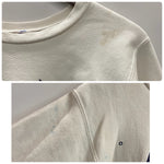 【曜日割引対象外】 チャンピオン Champion 90's USA製 YANKEES 両面プリント スウェット ホワイト Mサイズ 201MT-4651 VB