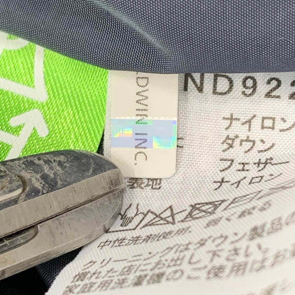 ノースフェイス THE NORTH FACE NUPTSE VEST ヌプシ ダウン ベスト ND92232 ベスト グレー Lサイズ 201MT-4839