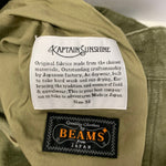 キャプテンサンシャイン KAPTAIN SUNSHINE BEAMS+別注 M-47 KSBP21FPT01 カーゴパンツ グリーン 32Mサイズ 201MB-1171