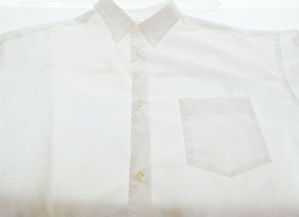 グラフペーパー Graphpaper 25SS Broad L/S Oversized Regular Collar Shirt コットンブロードオーバーサイズシャツ   GM251-50001B 1 長袖シャツ ホワイト 103MT-2938