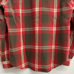 【曜日割引対象外】 ダブルアールエル RRL ネルシャツ 長袖シャツ レッド Mサイズ 201MT-4768 VB