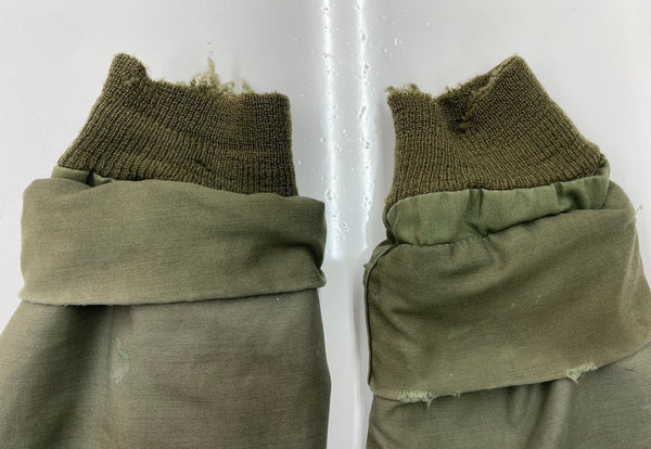 ミリタリー Military 80s 80年代 A-2 デッキジャケット US NAVY アメリカ軍 ステンシル フェード カーキ 緑 ジャケット グリーン Lサイズ 104MT-1987