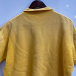 【曜日割引対象外】 ヴィンテージ vintage 60's RUSSELL SOUTHERN CO. Russell Athletic USA製 ハーフジップ 半袖 スウェット イエロー Mサイズ 201MT-4869 VB