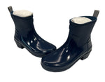ハンター HUNTER レインブーツ リファインド ローヒール バイカー グロスデュオ ラバーブーツ ショートブーツ ムーンライト WFS2037DUO レディース靴 レインシューズ・長靴 ブーツ ネイビー UK4 EU37 US6 101sh-2296