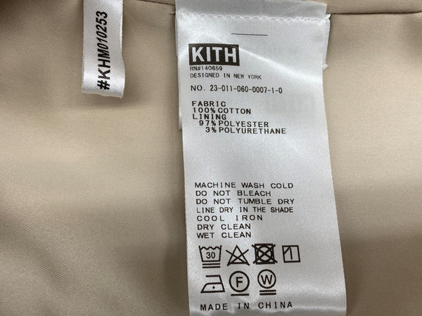 キス KITH 23SS PLAID INITIAL プレイド イニシャルK ライトアウター フロントボタン スナップボタン ステンカラー GREEN 緑 23-011-060-0007-1-0 ジャケット チェック グリーン Mサイズ 104MT-1903