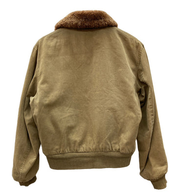 ミリタリー Military Item 50's~ 50年代～ TYPE B-15 Flight Jacket フライトジャケット 民間品 CROWN ZIPPER 片ツメ バネ 茶色 ジャケット 無地 ブラウン 104MT-919