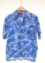 ヤマネ YAMANE エヴィス EVISU 和柄 アロハシャツ オープンカラー シャツ 40 半袖シャツ 103MT-2815