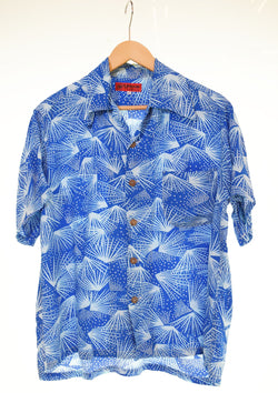 ヤマネ YAMANE エヴィス EVISU 和柄 アロハシャツ オープンカラー シャツ 40 半袖シャツ 103MT-2815